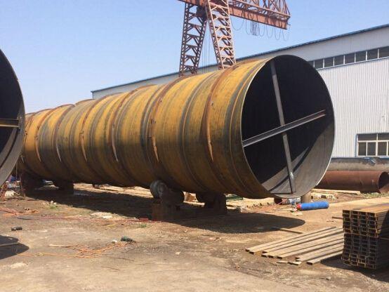 神舟品牌产品q345排水用大口径螺旋钢管加工厂